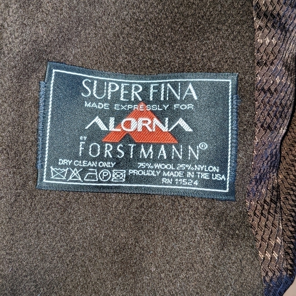Vintage Alorna by Forstmann Women's Super Fina Stunning Wool Coat - Picture 2 of 11